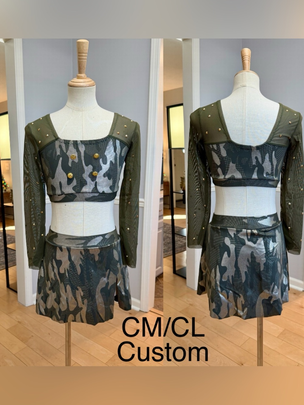 Camo dance costume